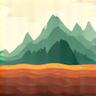 Icon representing landscape design foundations